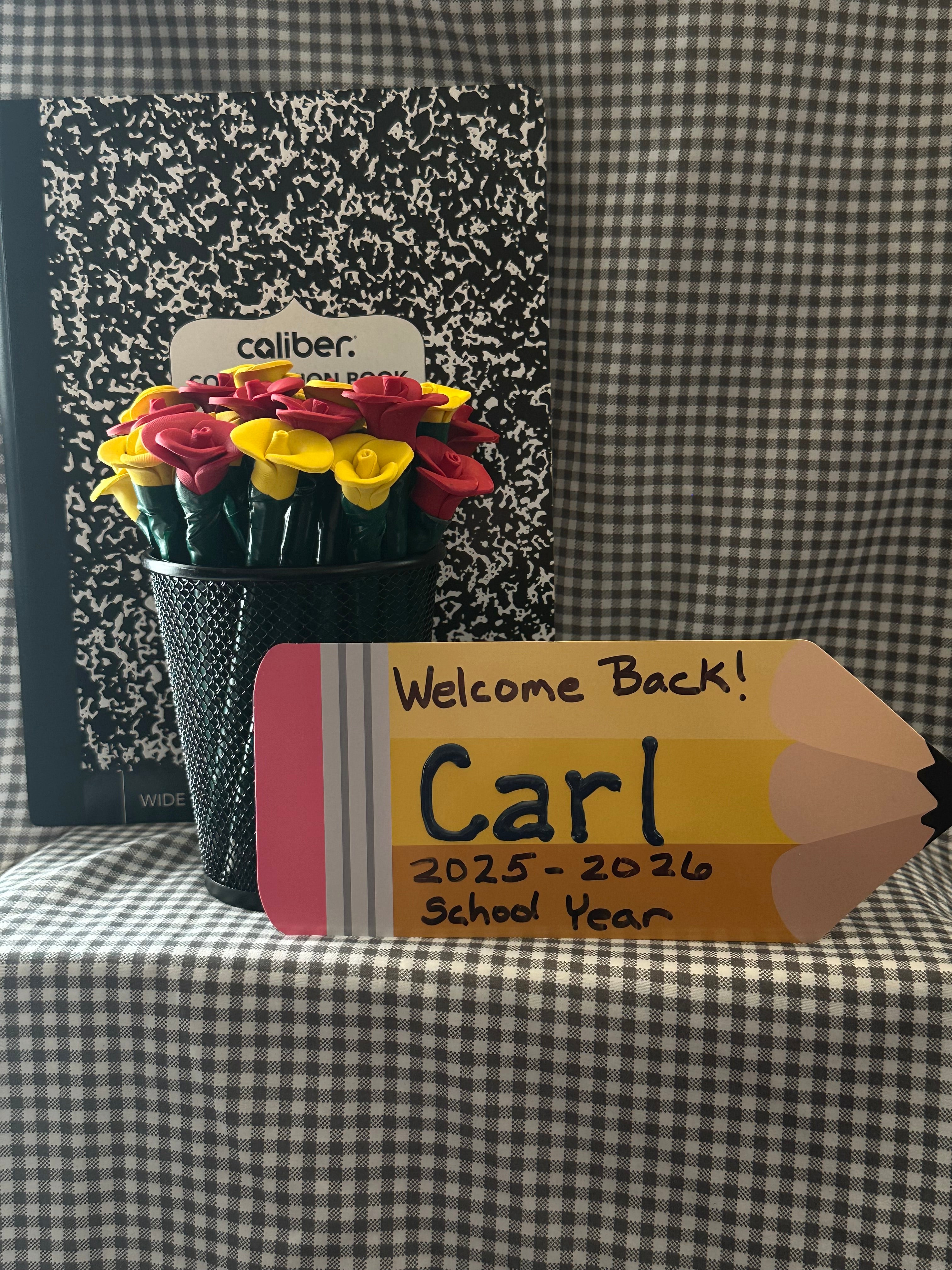 Back to School Card - Pencil