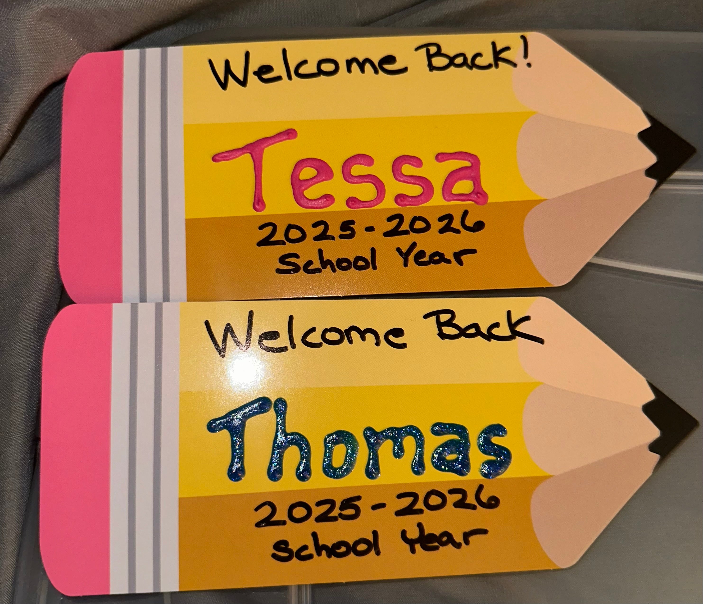 Back to School Card - Pencil