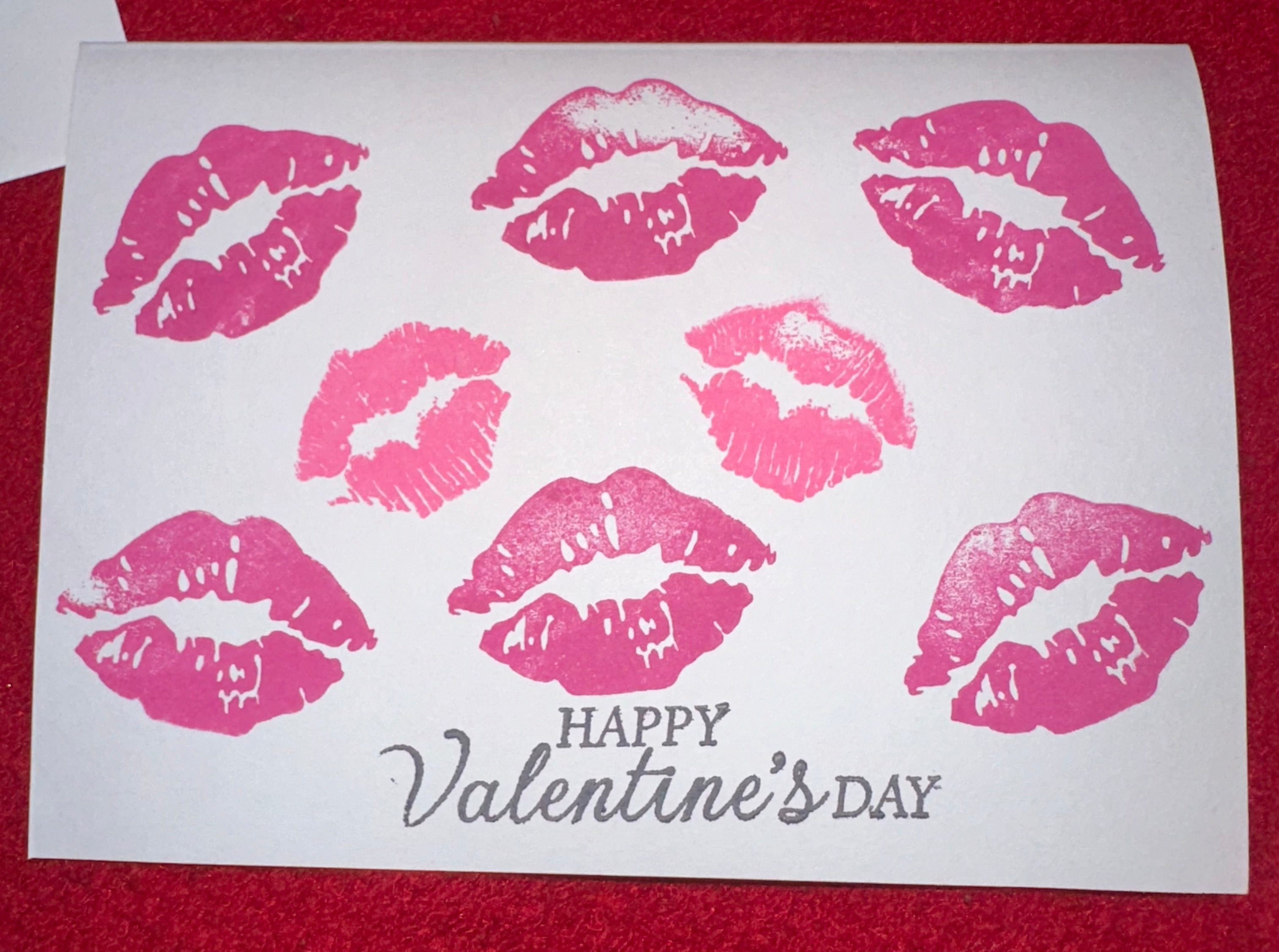 Handcrafted Valentine’s Day cards