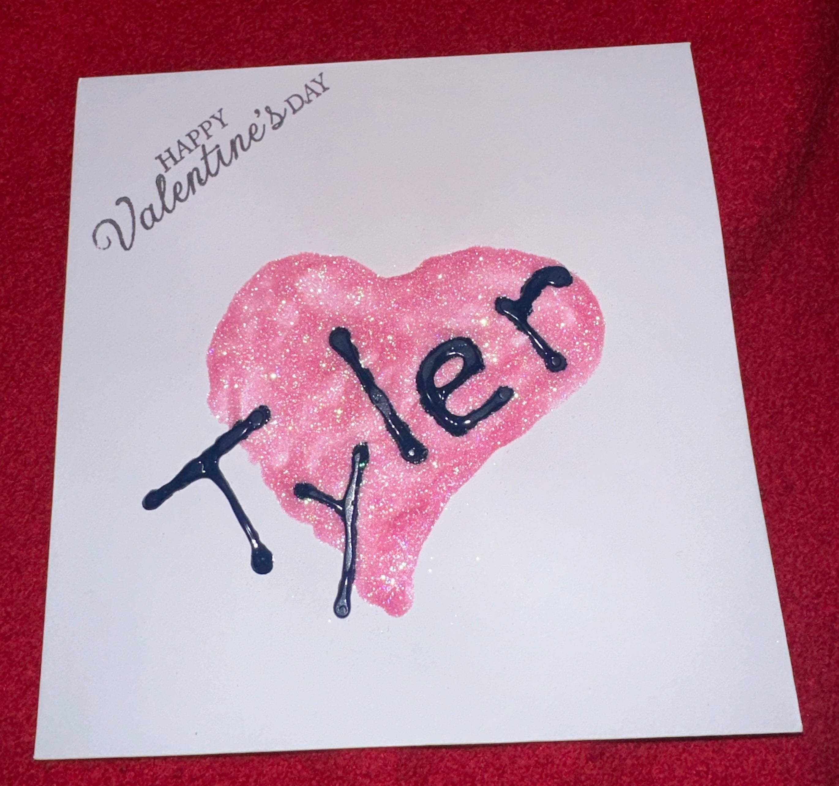 PERSONALIZED - Handcrafted Valentine’s Day cards