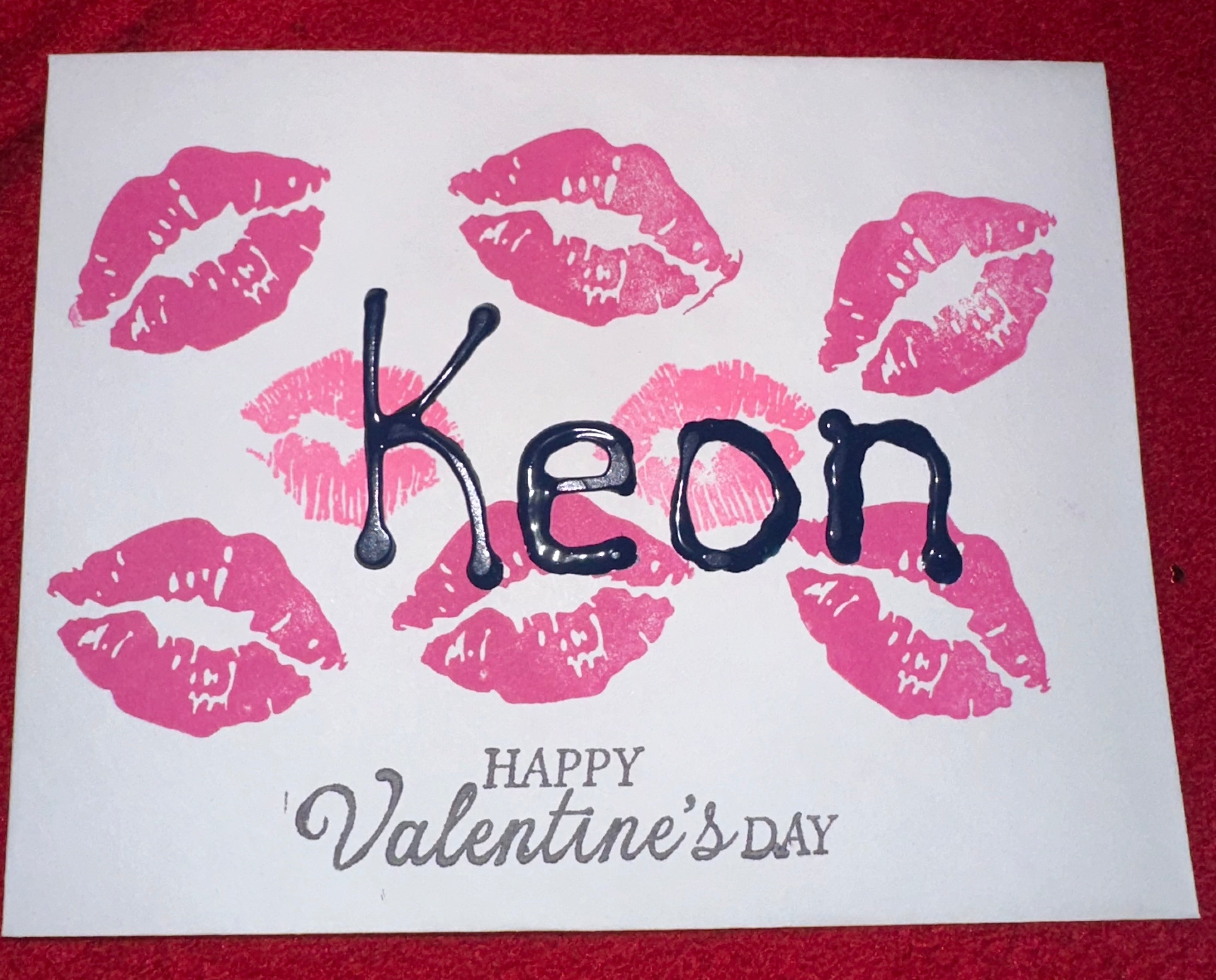PERSONALIZED - Handcrafted Valentine’s Day cards