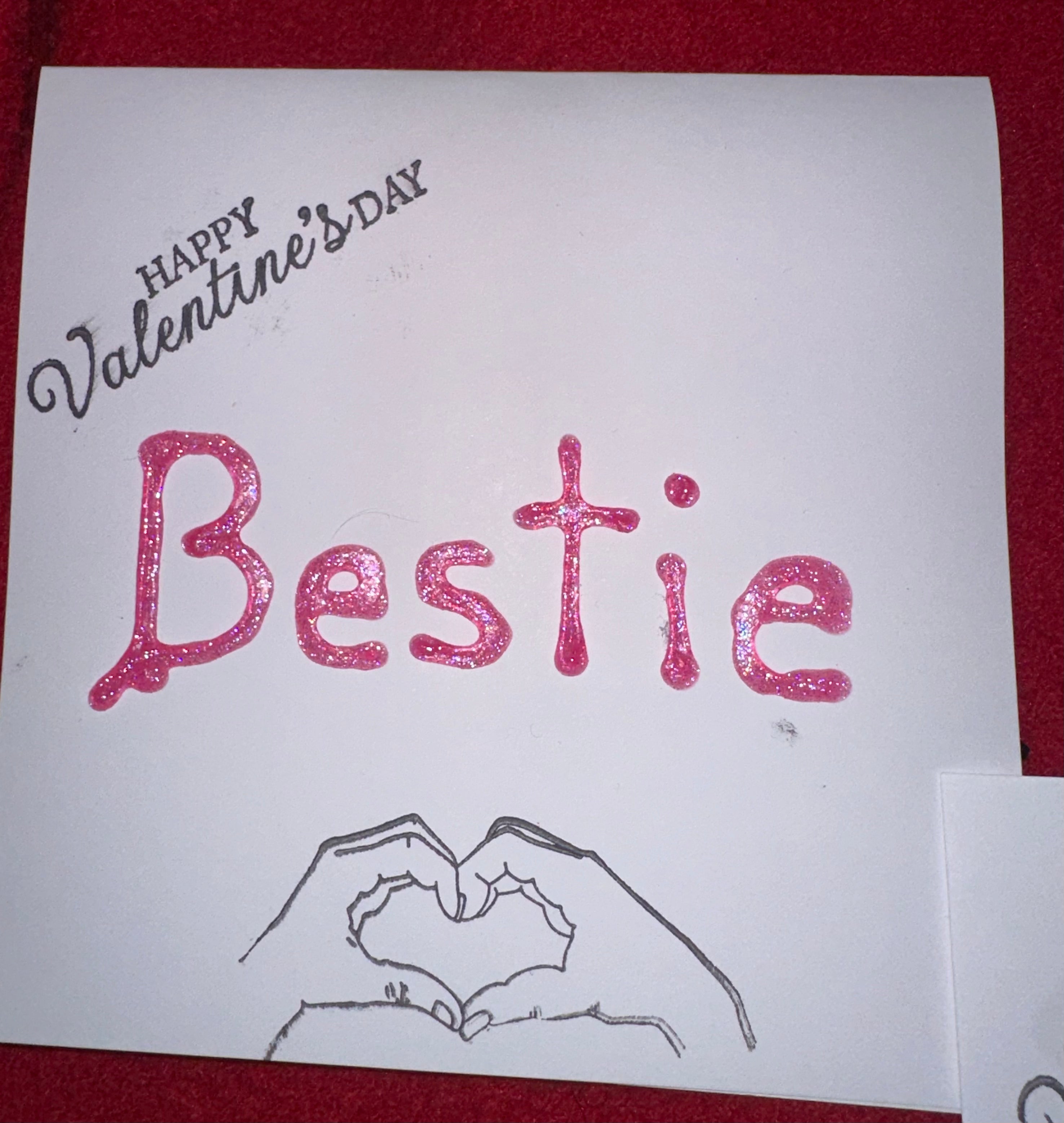 Handcrafted Valentine’s Day cards